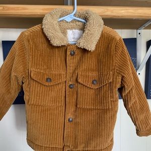 Zara Corduroy trucker jacket
